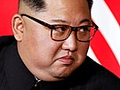 Severokorejský vdce Kim ong-un bhem jednání s Donaldem Trumpem (12. ervna...