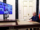 Ruský prezident Vladimir Putin bhem setkání ruské bezpeností rady (26. kvtna...