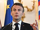 Francouzský prezident Emmanuel Macron (31. kvtna 2023)