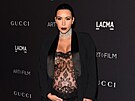 Kim Kardashianová dávala bíko na odiv u v roce 2015.