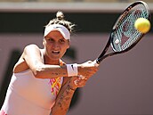 Markéta Vondroušová ve druhém kole Roland Garros.