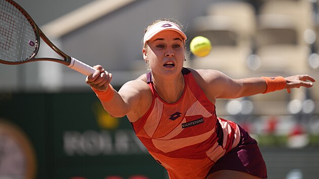 Anna Blinkovov vyrovnala postupem do tetho kola maximum na Roland Garros.