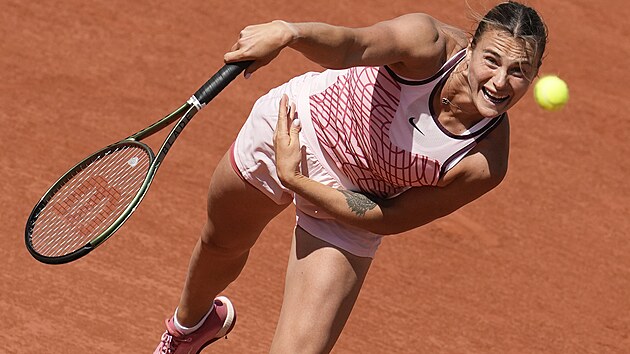 Aryna Sabalenkov ve druhm kole na Roland Garros.