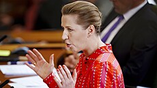 Dánská premiérka Mette Frederiksenová (31. kvtna 2023)