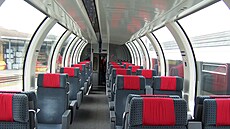 Panoramatický vlak bude mít 11. ervna 2023 eskou premiéru.