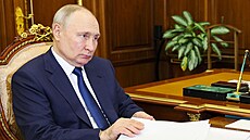 Ruský prezident Vladimir Putin (29. května 2023)