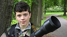 Třináctiletý fotograf z Petřvaldu Michal Bogár tráví v přírodě desítky hodin,...