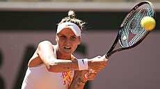 Markéta Vondrouová ve druhém kole Roland Garros.