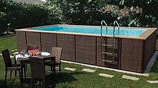 Italské bazény Laghetto snadno sladíte s okolím bazénu, teba vetn zahradního...