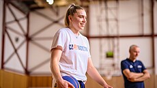 Anna Rylichová během příprav na MS v basketbalu 3x3