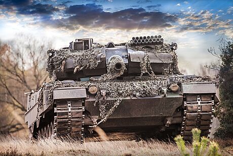 Nmecký tank Leopard je budoucností vojska. První kusy pevzala armáda, dalí...