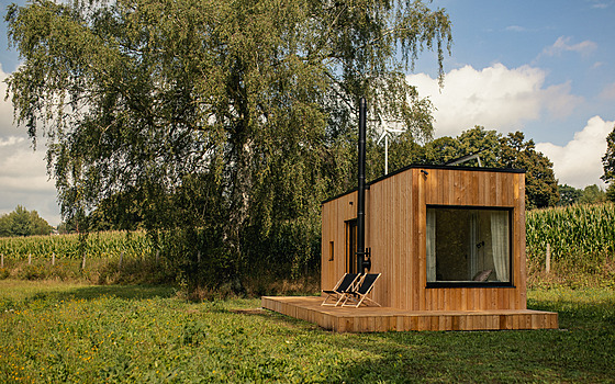 Malometrání domky, které pedstavuje kniha Tiny House, jsou ztlesnním hnutí,...