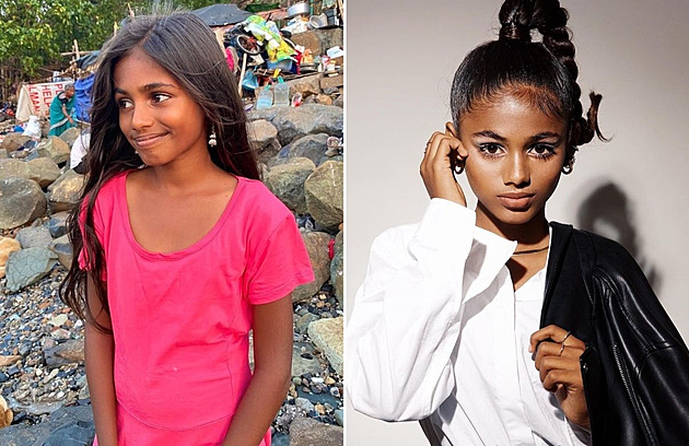 Kráska z bombajského slumu je žádanou modelkou, na Instagramu platí za hvězdu
