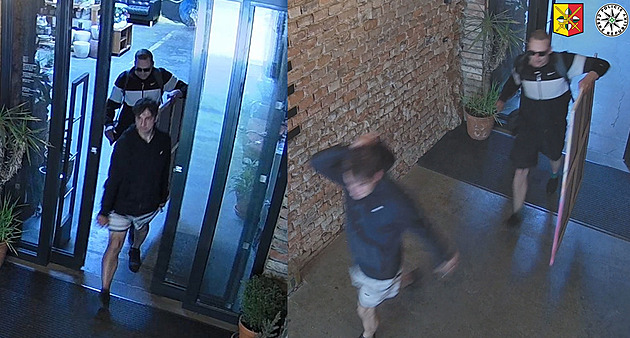 Policisté pátrají po dvojici, která v kavárně ukradla obraz za 150 tisíc