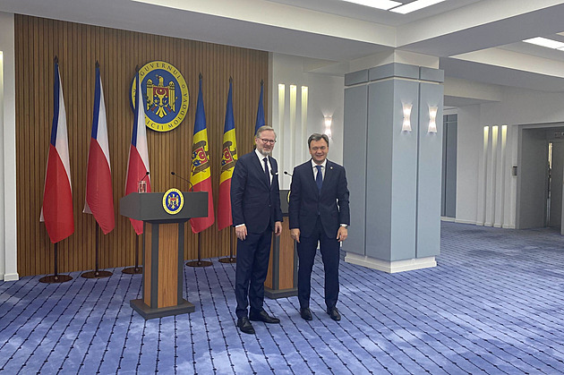 Česko podporuje cestu Moldavska do EU, řekl Fiala v Kišiněvě