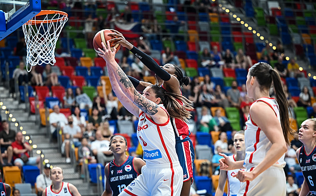České basketbalistky deklasovaly v přípravě na EuroBasket Velkou Británii