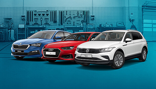 Volkswagen Financial Services nabízí auta se službou předplacené Servisní...