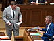 Ministr vnitra Vít Rakuan a bývalý premiér, pedseda ANO Andrej Babi ve...