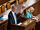 Předseda ANO Andrej Babiš na mimořádné schůzi Sněmovny