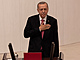Tureck prezident Recep Tayyip Erdogan sloil prezidentskou psahu ped...