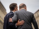 Olaf Scholz a Emmanuel Macron v Postupimi (6. ervna 2023)
