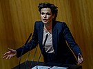 Konící éfka rakouských sociálních demokrat Pamela Rendi-Wagnerová (1. ervna...