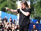 Na plzeském Metalfestu vystoupila finská kapela Stratovarius. (3. ervna 2023)