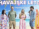 Slavnostní zahájení hlavní letní sezony s havajskou tématikou Aquapalace Praha....