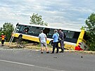 Nehoda autobusu MHD v Litvnov (9. ervna 2023)