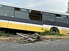Nehoda autobusu MHD v Litvínov (9. ervna 2023)