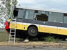Nehoda autobusu MHD v Litvínov (9. ervna 2023)