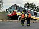 Nehoda autobusu MHD v Litvnov (9. ervna 2023)