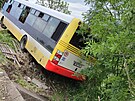 Nehoda autobusu MHD v Litvnov (9. ervna 2023)