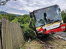 Nehoda autobusu MHD v Litvnov (9. ervna 2023)