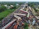 Pátení sráka vlak ve stát Odia byla v Indii nejhorí v 21. století. (4....
