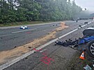 Pi tragické nehod u Koclíova na silnici I/35 zemeli ti lidé. (8. ervna...