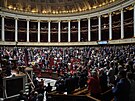 Poslanci francouzského Národního shromádní drí minutu ticha kvli útoku v...