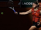 Česká tenistka Karolína Muchová na Roland Garros.