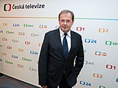 Kandidát na generálního ředitele a současný ředitel České televize Petr Dvořák....