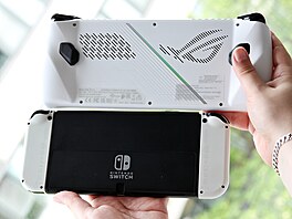 Asus ROG Ally a Nintendo Switch OLED