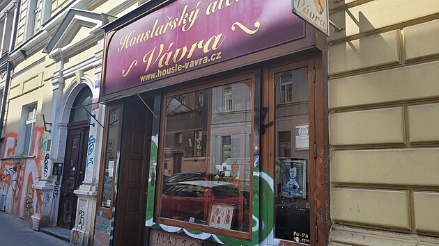 Houslask atelir Vvra v Lublask ulici v Praze