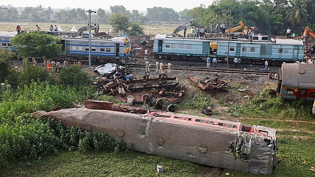 Pten srka vlak ve stt Odia byla v Indii nejhor v 21. stolet. (4. ervna 2023)