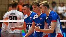 Zleva Luká Vaina, Jakub Klajmon a Patrik Indra.