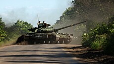 Ukrajinský tank v Doněcké oblasti (5. června 2023) | na serveru Lidovky.cz | aktuální zprávy