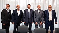 Kandidáti na generálního ředitele (zleva): Petr Dvořák, Pavel Hřídel, Martin...