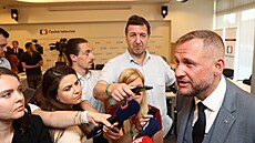 Nově zvolený ředitel České televize Jan Souček. (7. června 2023)