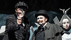 Moravské divadlo Olomouc nasazuje do repertoáru inscenaci Sherlock Holmes:...