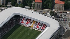 SK Slavia Praha získává titul v Edenu. (17. kvtna 2008)