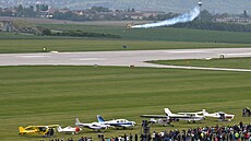 Den otevených dveí áslavské základny. Bývalý armádní pilot gripenu a...