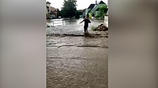 Blesková povodeň v Opavě